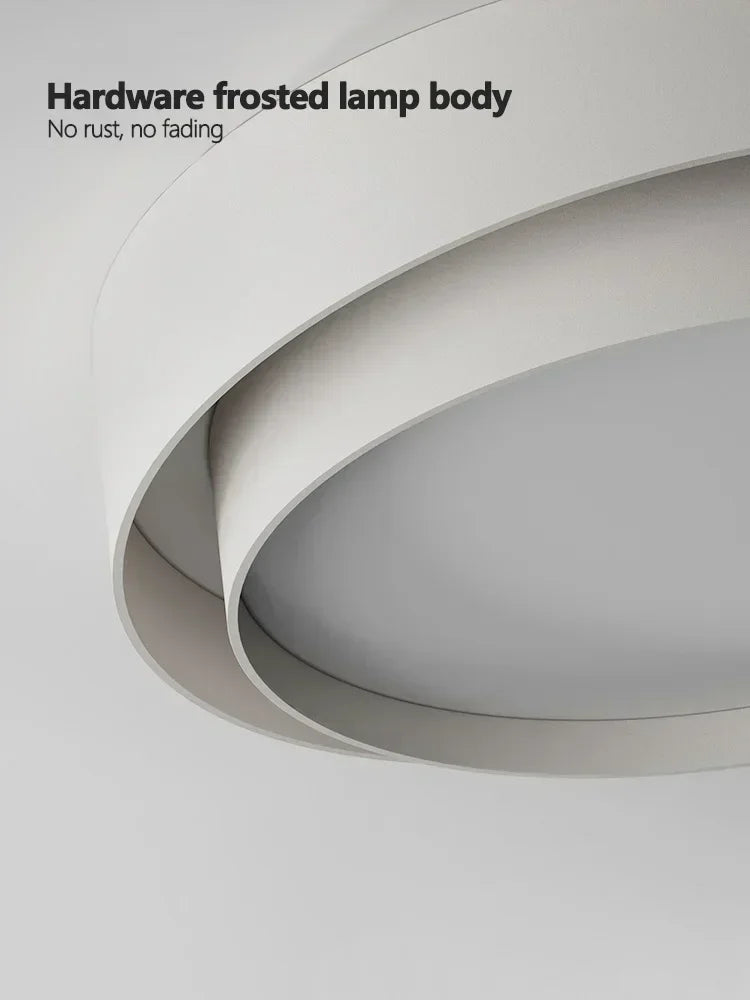DecorBites™ LED Ceiling Light Modern Minimalist Indoor LightingFixture White Black Grey