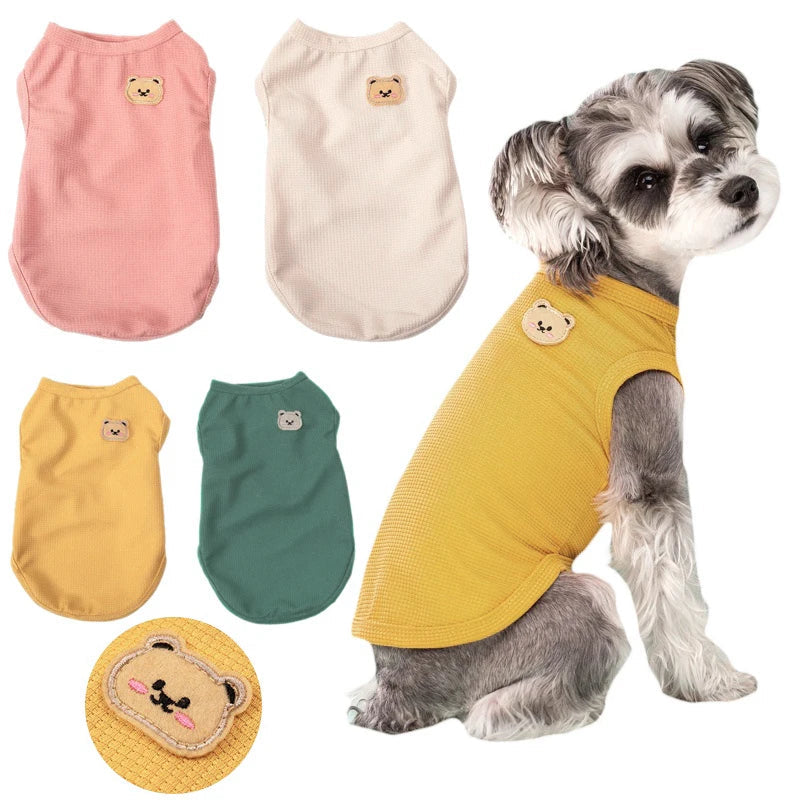 Breathable Polyester Dog Vest | Pet Clothing for All Seasons
