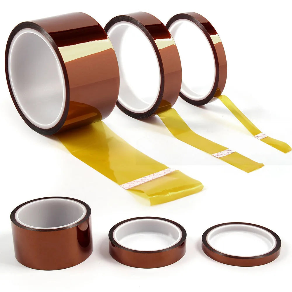DecorBites™ High Temp Polyimide Insulation Tape 33m 3D Printing Board Protection