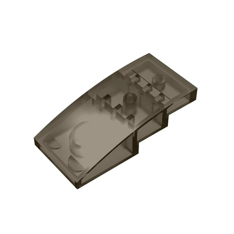 Slope, Curved 4 x 2 Building Block (Gobricks GDS-660) | Compatible with Lego 93606 Parts for DIY