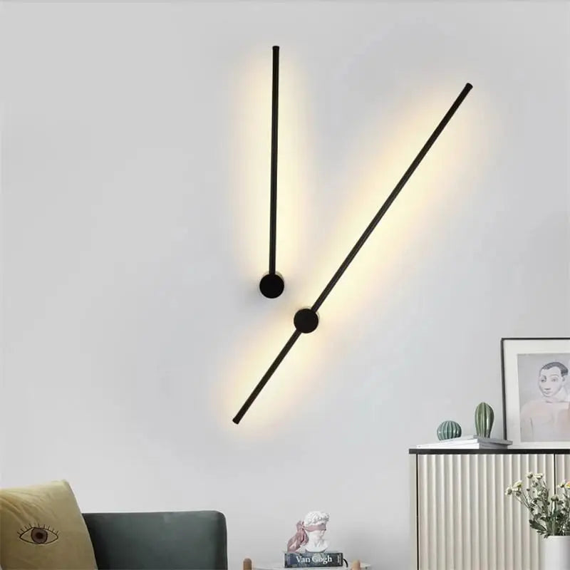 DecorBites™ LED Strip Wall Lamp for Creative Staircase Aisle Background Wall Lights