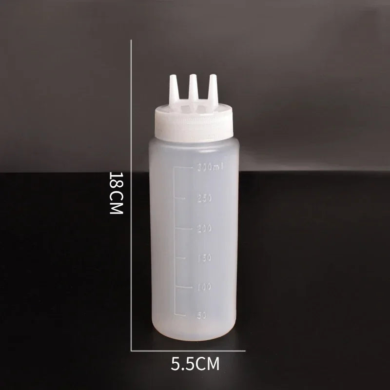 DecorBites™ 3-Hole Squeeze Bottle Condiment Dispenser