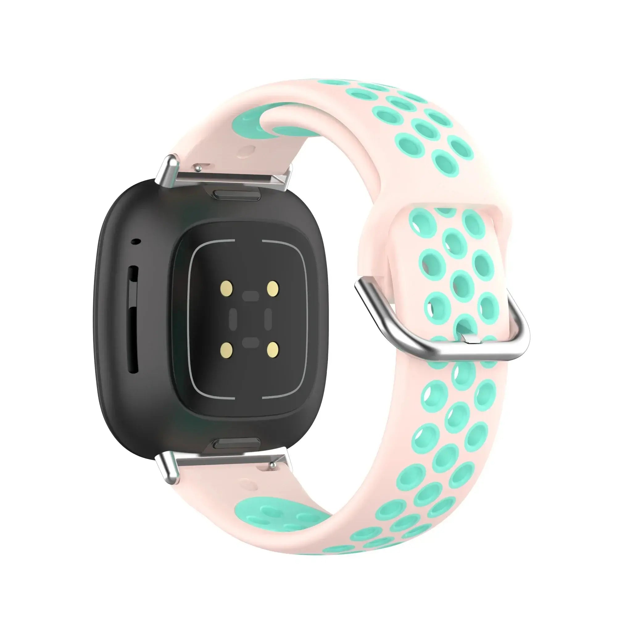 Fitbit Versa & Sense Silicone Band - Breathable Stylish Straps