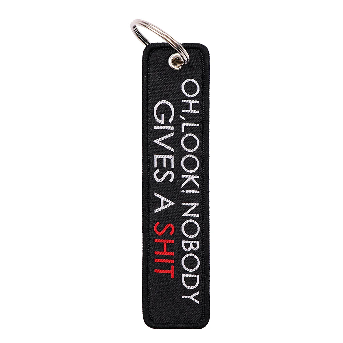 Spanish Quotes Embroidery Key Tag | Motorcycle Keychain for Men