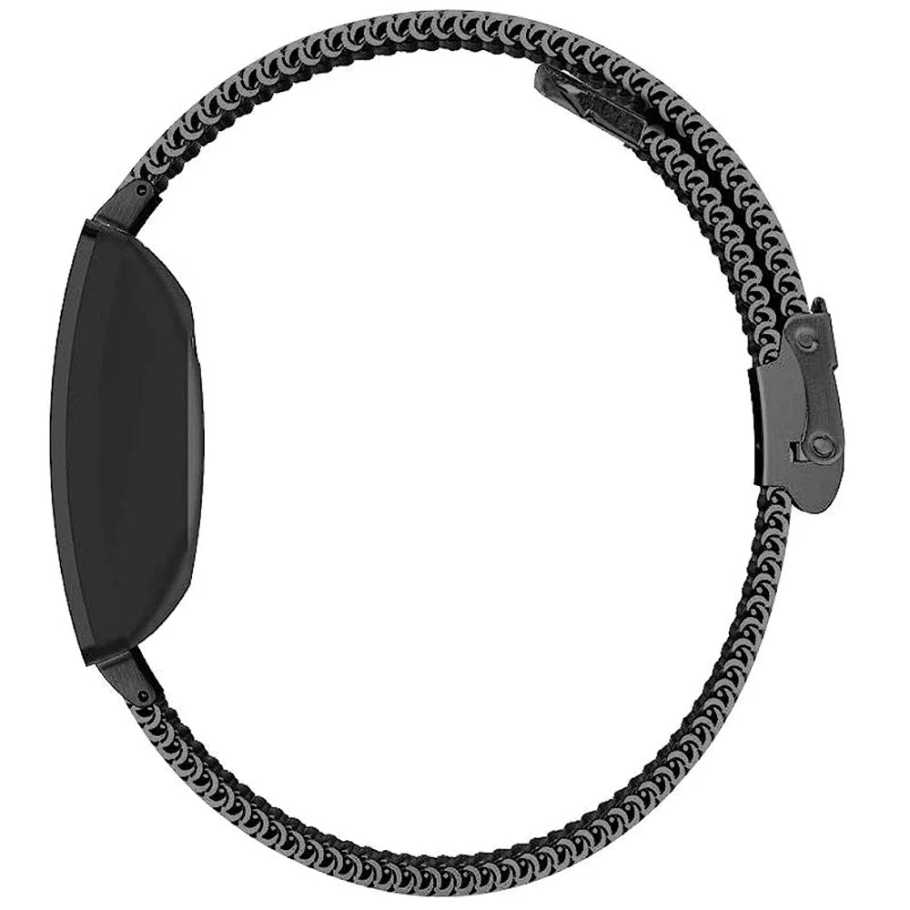 Stainless Steel Fitbit Luxe Band - Durable Elegant Design