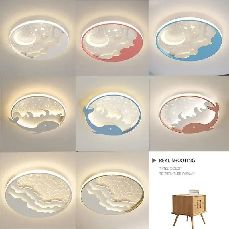 DecorBites™ Kids LED Ceiling Light for Nursery Bedroom Decor