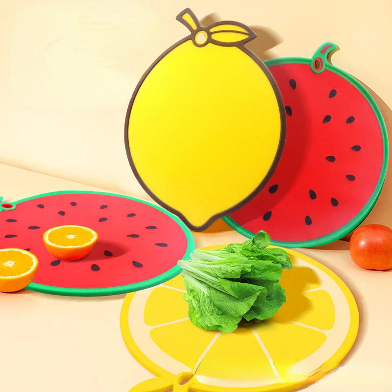 DecorBites™ Fruit Shape Chopping Board - Safe Household Kitchen Tools