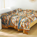 DecorBites™ Cotton Gauze Boho Throw Blanket