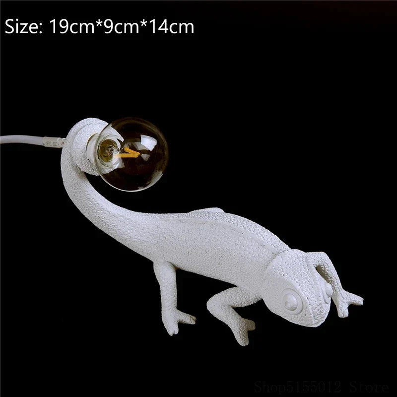 DecorBites™ Chameleon Night Light for Bedroom Decor and Reading Lamp