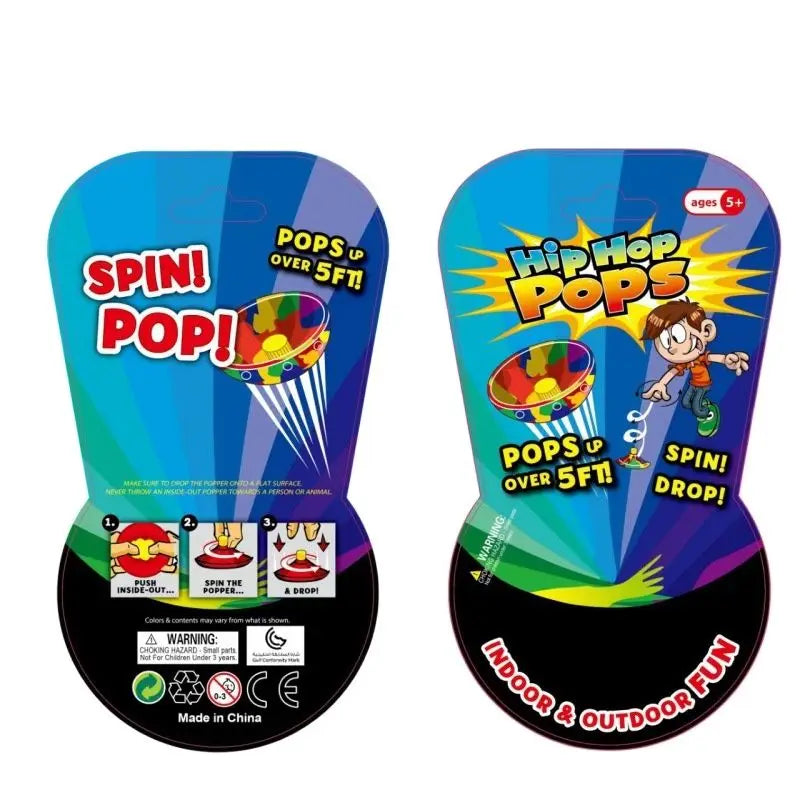 Camouflage Bounce Rubber Popping Ball | Kids Outdoor Fidget Toy