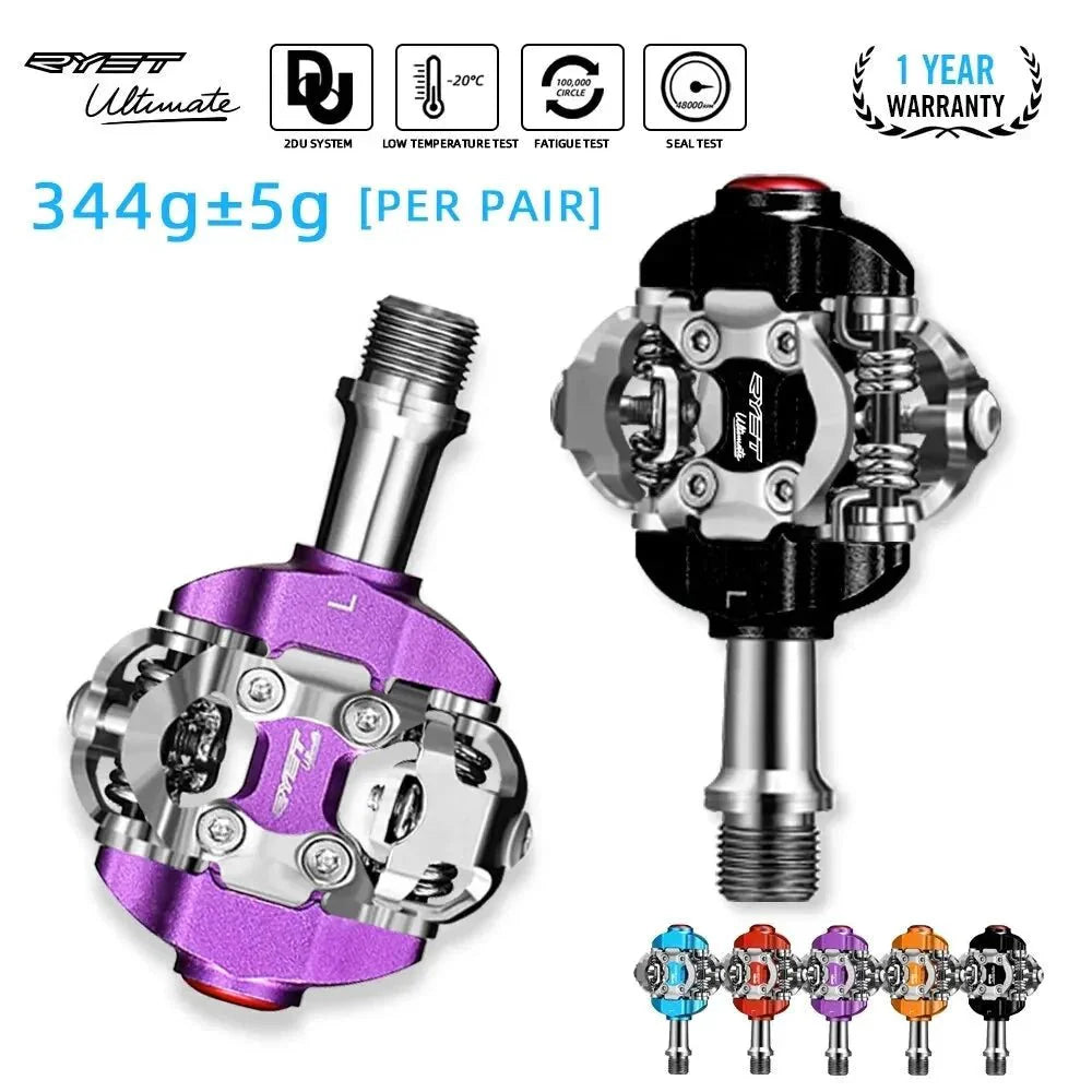 RYET MTB Clipless Pedals: Ultimate grip and control for your mountain biking adventures! 🚵🏼‍♂️