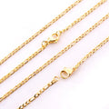 ASONSTEEL Stainless Steel Cuban Link Chain Necklace | Gold Unisex Trendy Jewelry