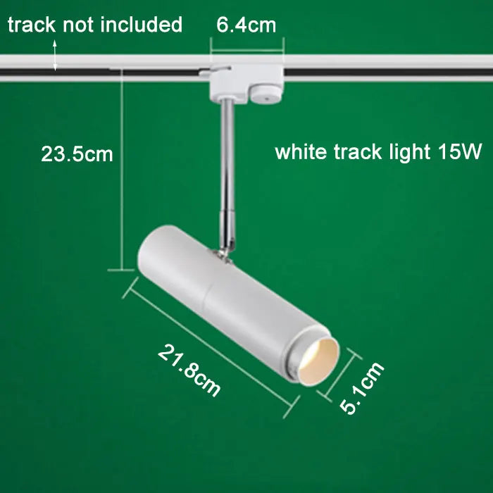 DecorBites™ Adjustable Focus LED Track Lights for Commercial Spaces
