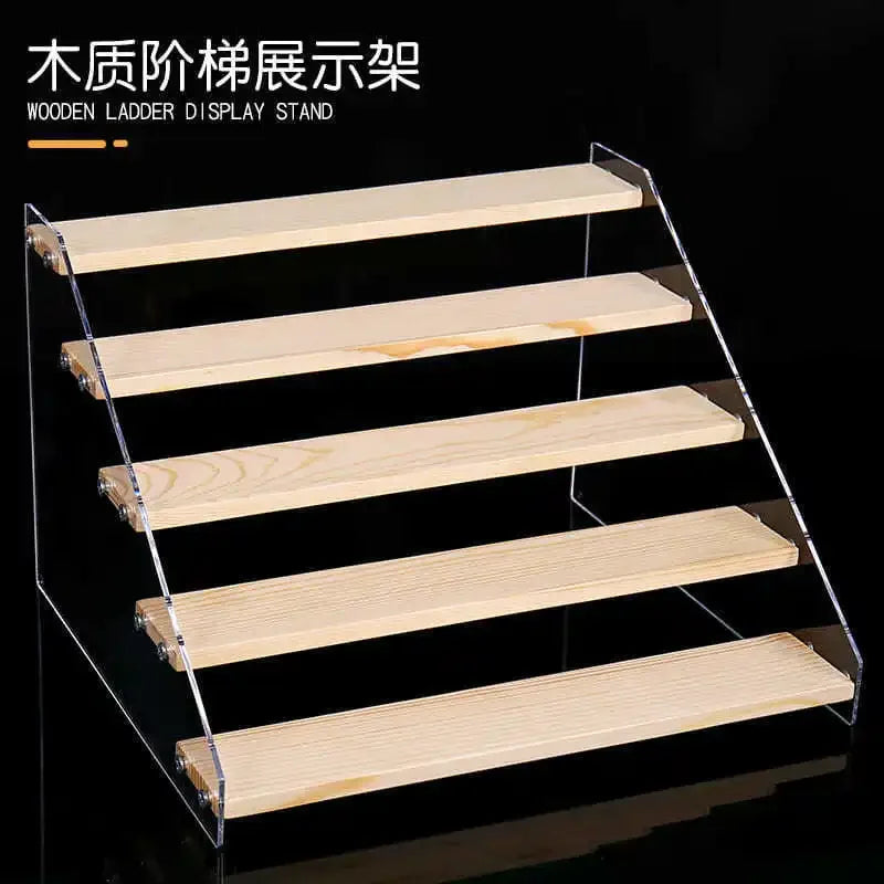 DecorBites™ Acrylic Makeup Organizer Display Stand - 5 Layer Clear Cosmetic Holder