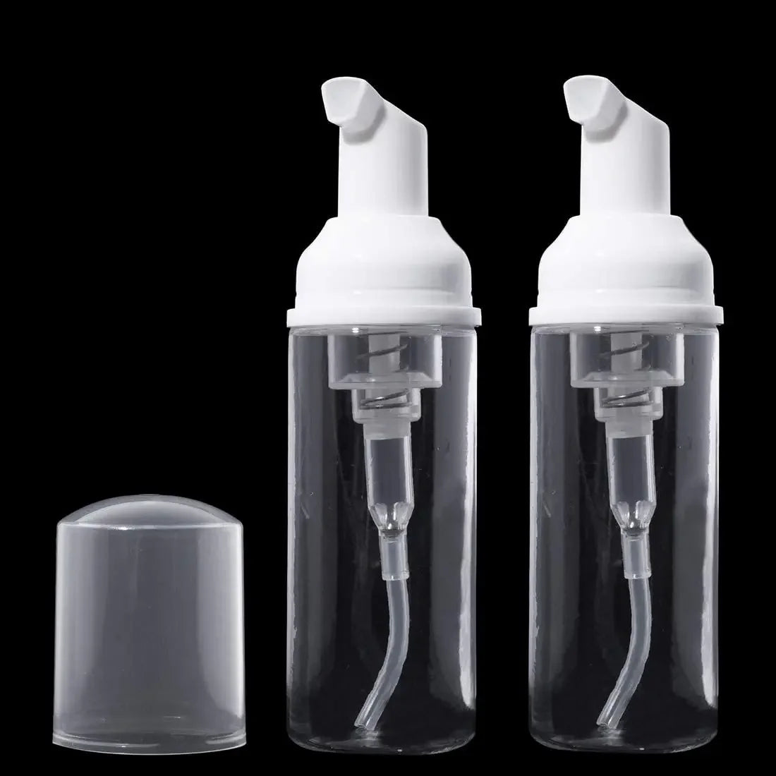 Mini Foam Dispenser Pump Bottles | 30ml 60ml Travel Refillable Soap Containers