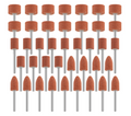 IRonManRc SANDING BITS Smoothing/Sharpening, Different Shape Meet More Needs, 42Pcs