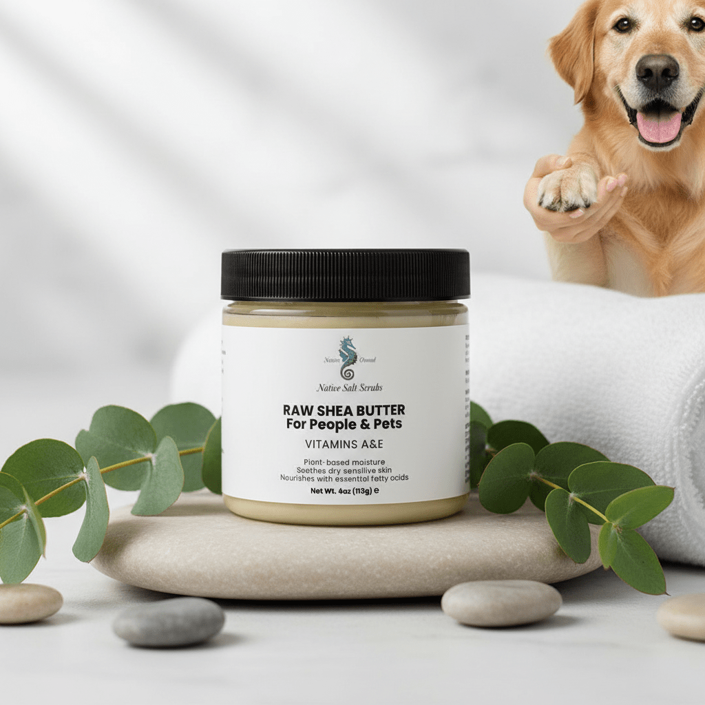 Raw Shea Butter FOR PEOPLE & PETS
