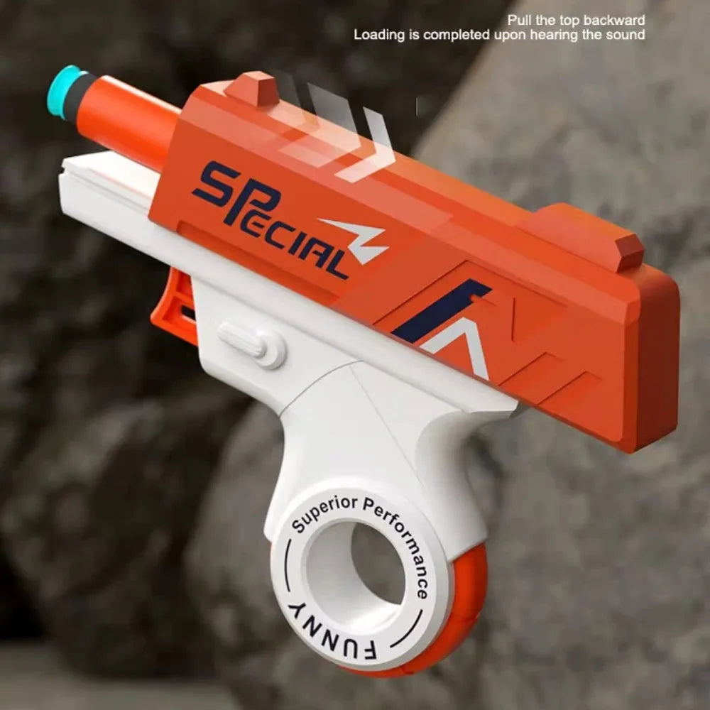 Mini Soft Bullet Toy Gun | Outdoor Sport Shooting Game for Stress Relief