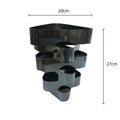 DecorBites™ Geometric Vase for Creative Flower Arrangements