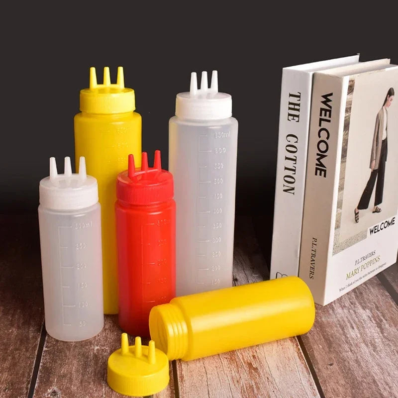 DecorBites™ 3-Hole Squeeze Bottle Condiment Dispenser