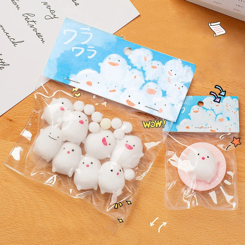 Cute Warawara Creative Pinch Toy | Soft Anime Plushie Doll