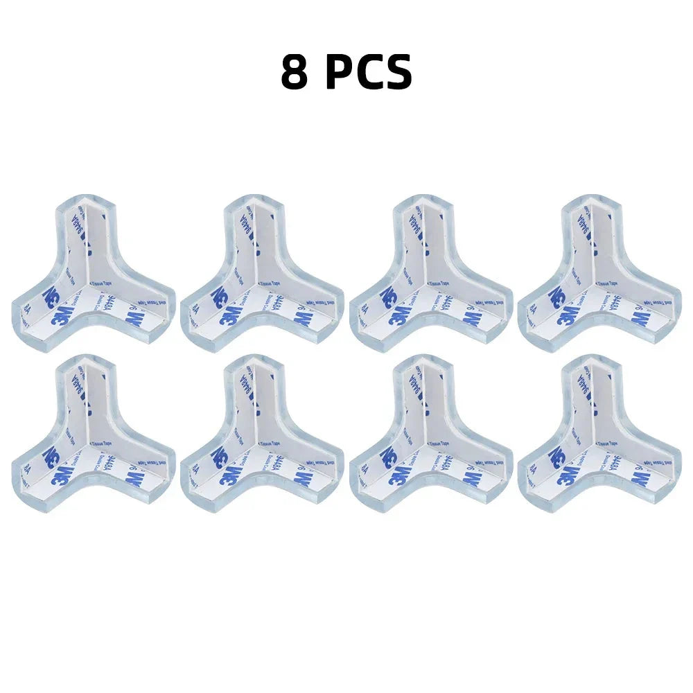 Clear Table Corner Protectors for Baby Furniture Safety Edge Guards