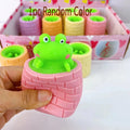 Pop Up Hide and Seek Fidget Toy | Squeeze Stress Relief Figure for Kids and Adults