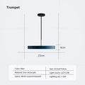 DecorBites™ LED Study Disc Pendant Light for Bedroom Living Room Office Decor
