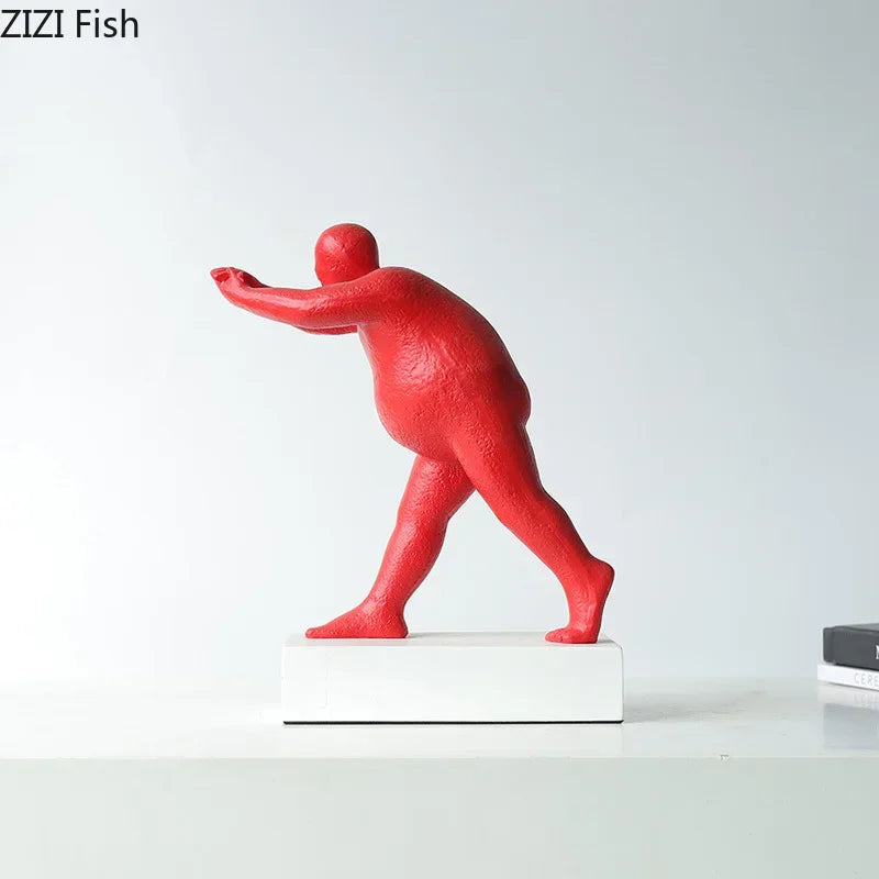 Abstract Resin Sculpture Modern Home Decor by DecorBites™