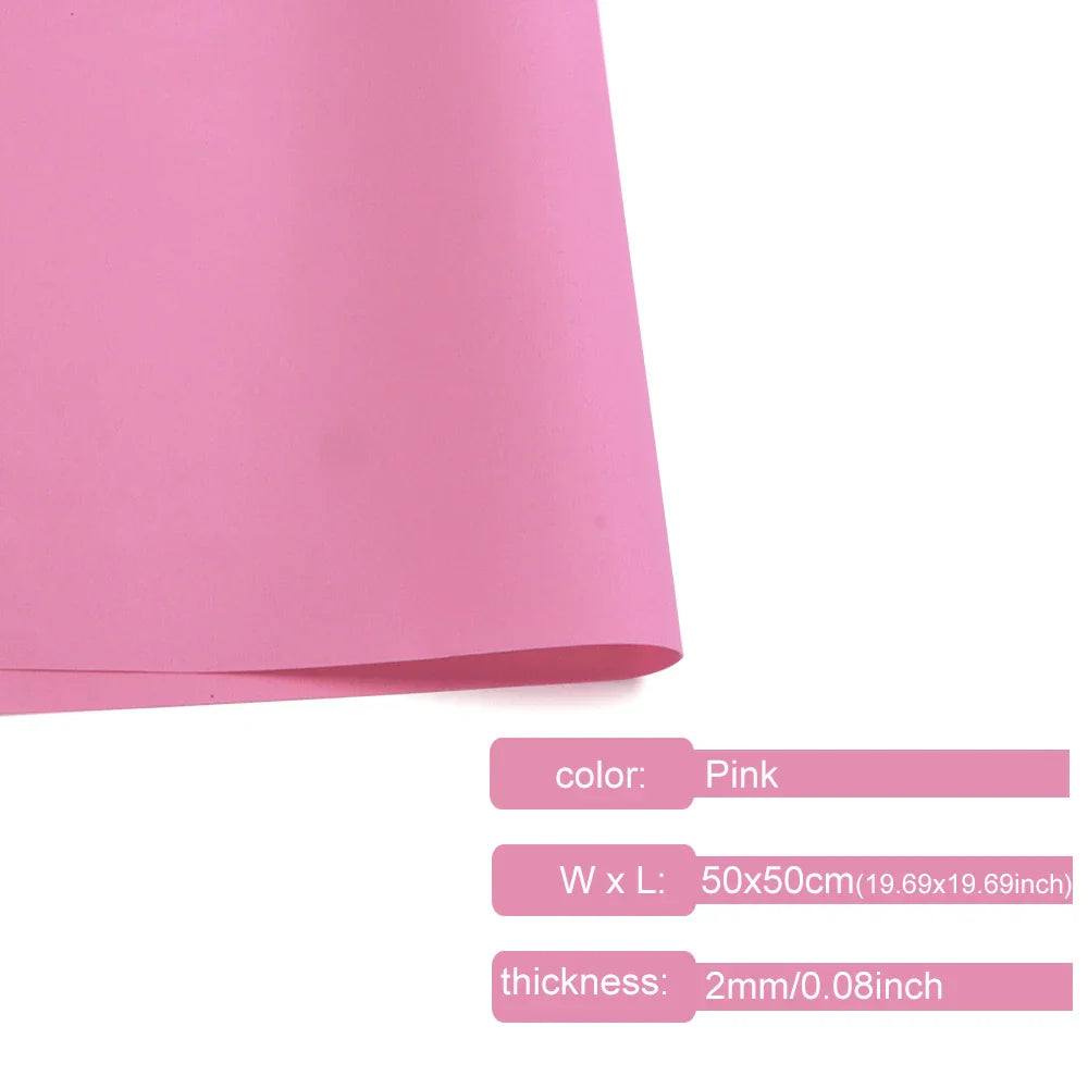 Colorful EVA Foam Sheets 2mm | 50x50cm Craft Foam Paper for DIY Projects