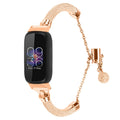 Fitbit Inspire 2, 1, HR Stainless Steel Band - Durable Metal Strap