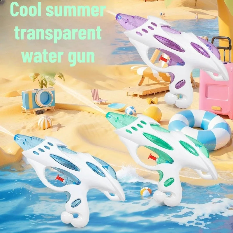 Kids Beach Water Gun Toy | Press-Type Outdoor Squirt Gun for Summer Pool Fun