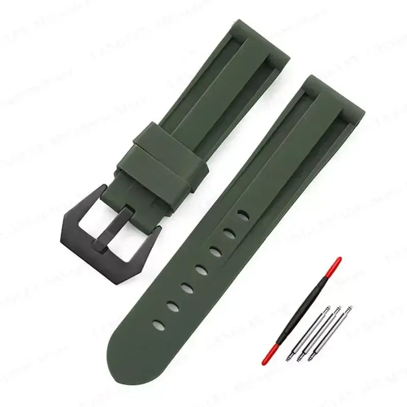 Huawei Silicone Strap - Two-Tone Colorful Design, Stylish