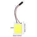 4-Pack T10 LED Car Interior Bulbs | 12V COB Dome Light
