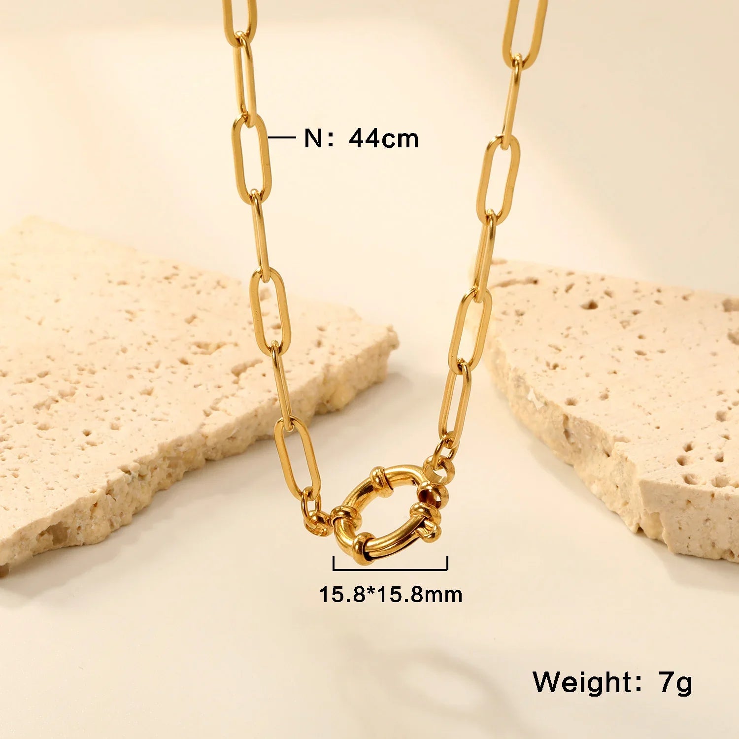 Waterdrop Pendant Necklace | Minimalist Stainless Steel Teardrop Jewelry for Women