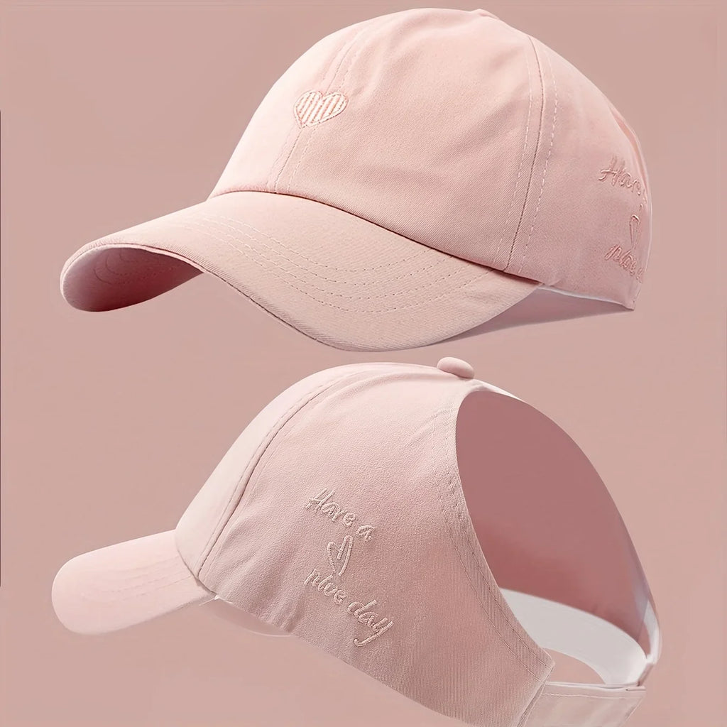 Summer Ponytail Baseball Cap | Breathable Outdoor Sun Hat for Women