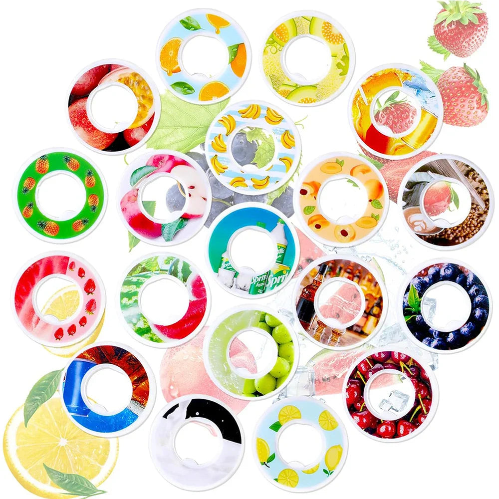 Water Flavor Pods for Water Bottles | Fruit Scented Infuser Caps