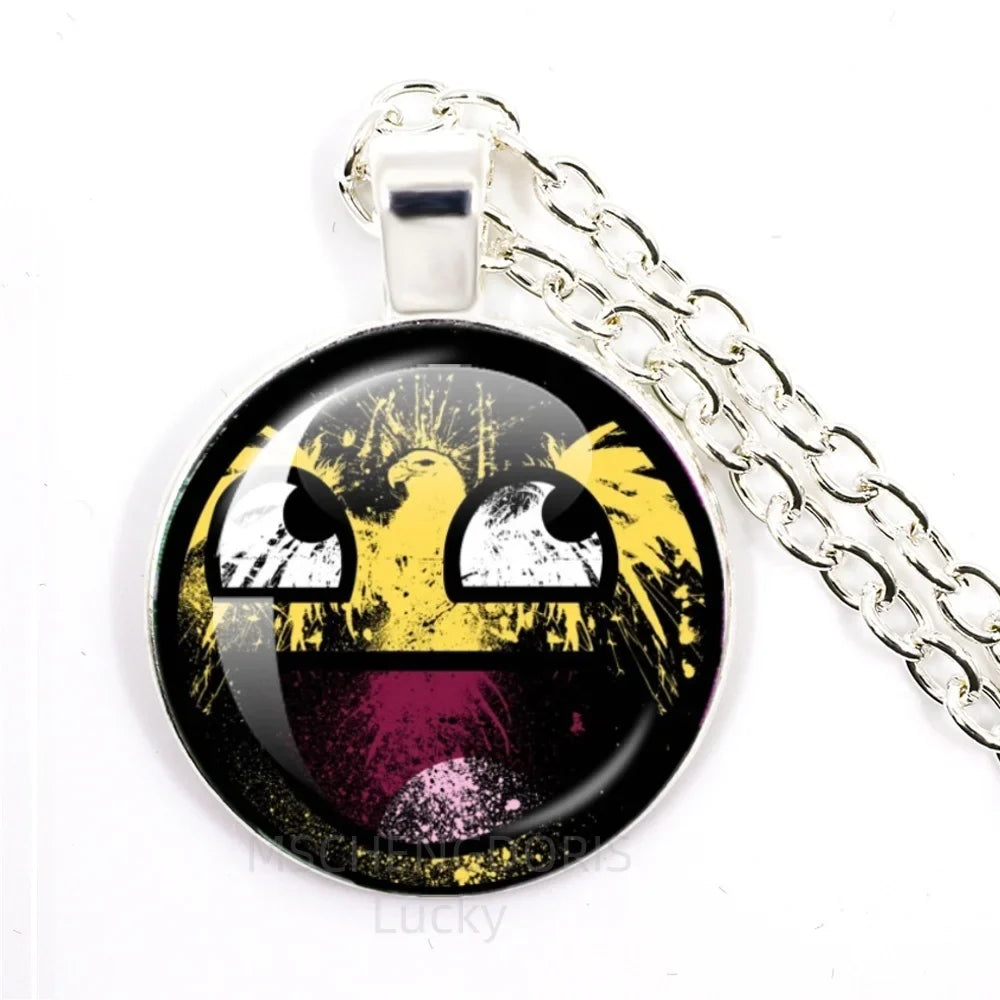 Funny Meme Cartoon Pendant Necklace | Unisex Fashion Jewelry Gift