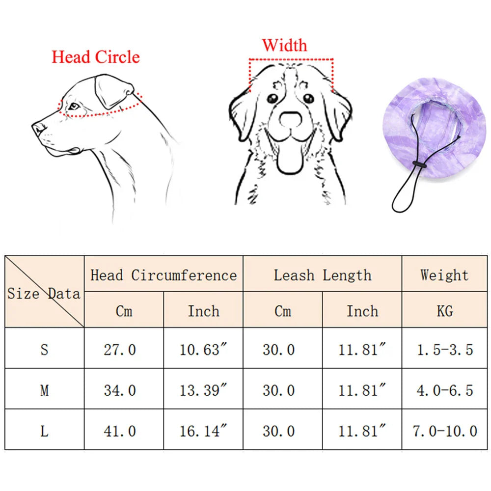 Breathable Pet Sun Hat | Cooling Shade for Small Dogs and Cats