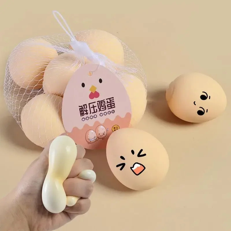 Egg Squeeze Toys | Smart Decompression Stress Relief Ball