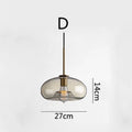 DecorBites™ Glass Chandelier: Nordic Minimalist, Net Red Design for Restaurant, Bar, Cafe, Clothing Store.