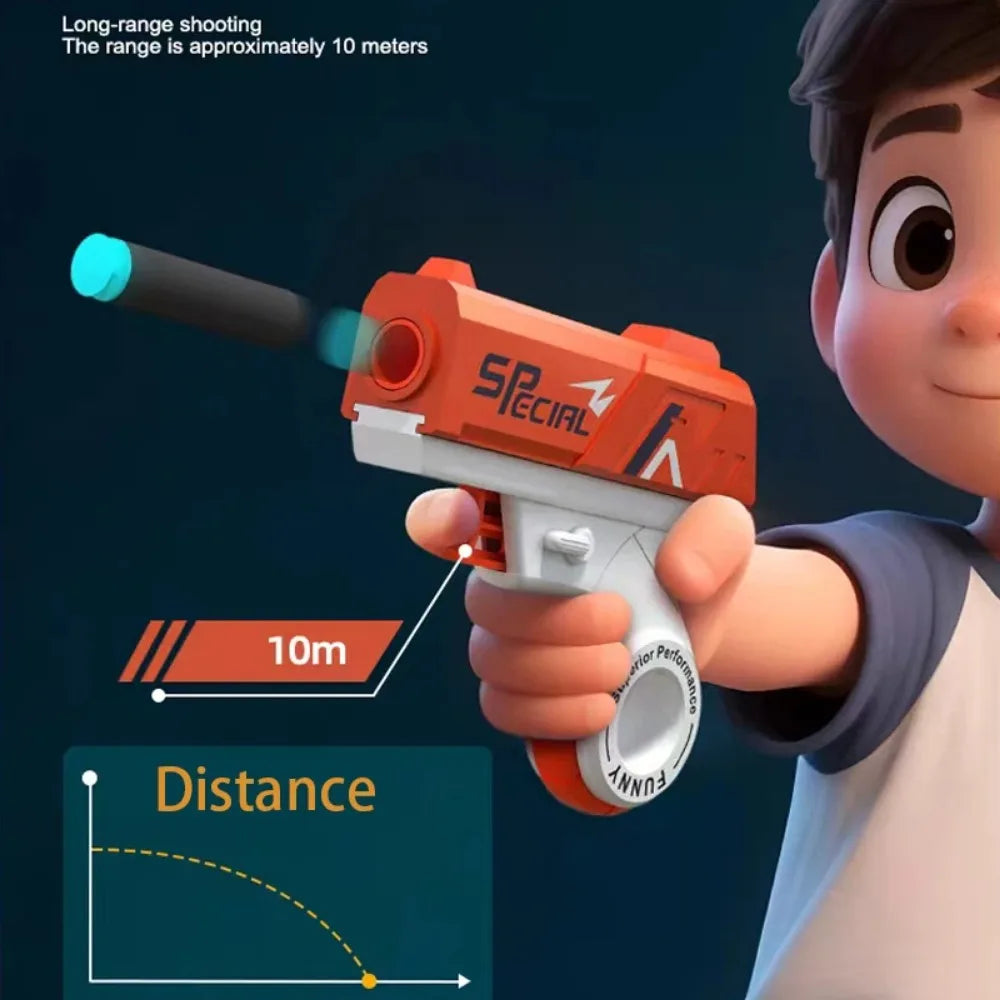 Mini Soft Bullet Toy Gun | Outdoor Sport Shooting Game for Stress Relief