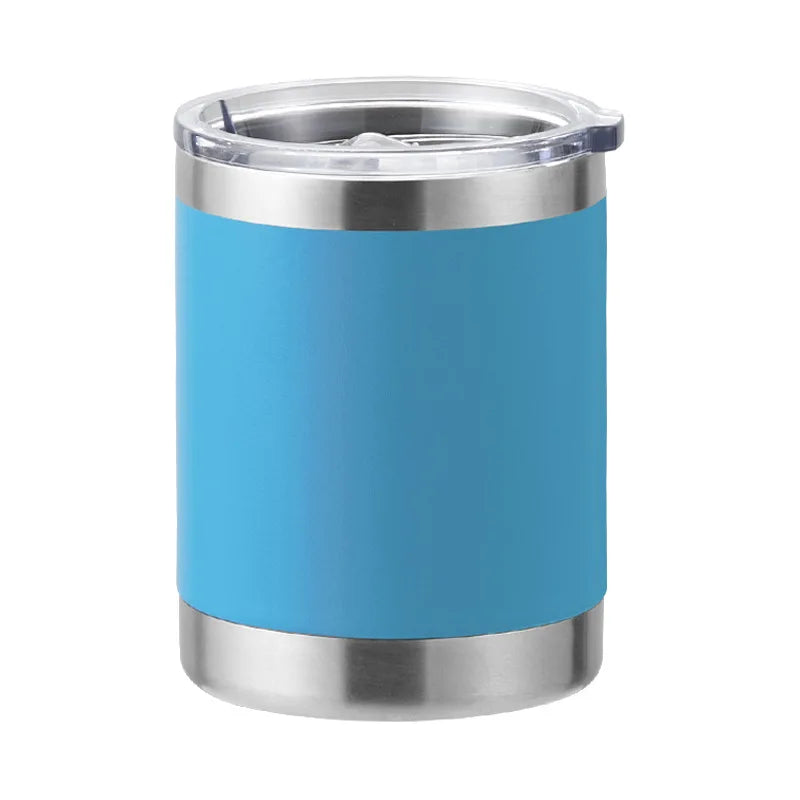 Double Wall Car Coffee Mug 10oz | Insulated Stainless Steel Thermos Flask