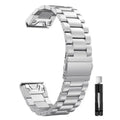 Garmin Stainless Steel Band - Sleek QuickFit Design
