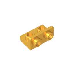 Gobricks GDS-643 Bracket 1 x 2 - 1 x 2 Inverted | Compatible Building Block for Lego 99780