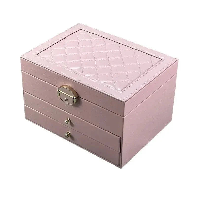 Multi-Layer Drawer Jewelry Box – Earring Organizer