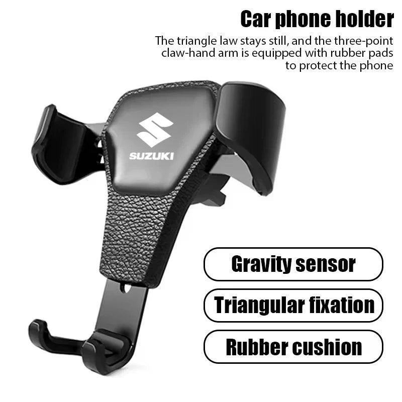 Car Phone Holder for Suzuki Swift Jimny Alto SX4 | Gravity Auto Clamp Bracket