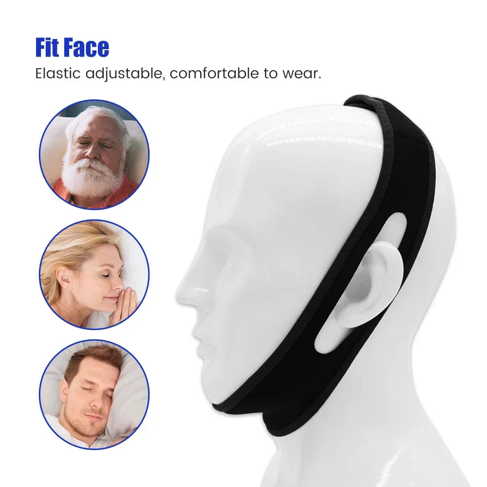 Anti Snoring Belt Triangular Chin Strap | Better Breath and Sleep Aid