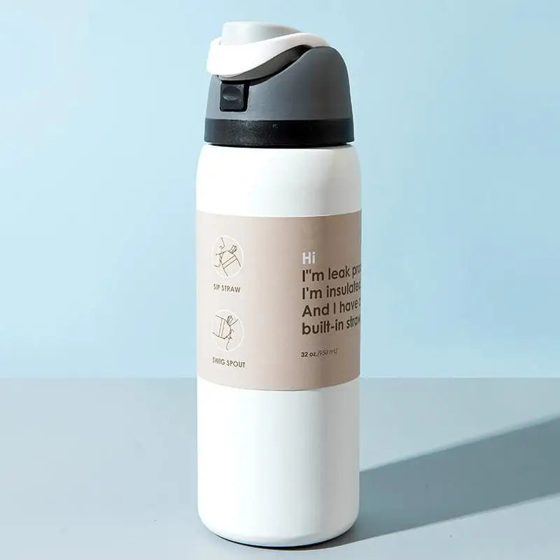 304 Stainless Steel Vacuum Flask | Insulated Thermos Mug for Hot and Cold Drinks