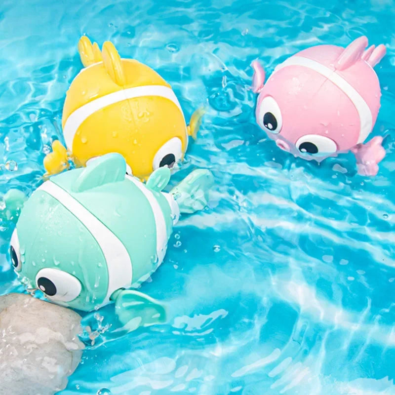 Wind Up Bath Toy Fish | Floating Swimming Toy for Toddlers